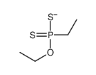 ethoxy-ethyl-sulfanylidene-sulfido-λ5-phosphane Structure