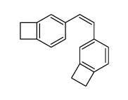 4-[2-(4-bicyclo[4.2.0]octa-1(6),2,4-trienyl)ethenyl]bicyclo[4.2.0]octa-1(6),2,4-triene Structure