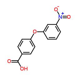 4-(3-Nitrophenoxy)benzoic acid structure