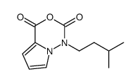 4-(3-methyl-butyl)-6-oxa-3a,4-diaza-indene-5,7-dione结构式
