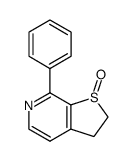 1-oxo-7-phenyl-2,3-dihydrothieno<2,3-c>pyridine结构式