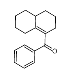 (2,3,4,4a,5,6,7,8-octahydronaphthalen-1-yl)(phenyl)methanone结构式