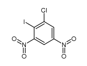 1-chloro-2-iodo-3,5-dinitrobenzene结构式