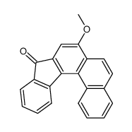 7-Methoxy-naphtho<2,1-c>fluorenon-(9) Structure