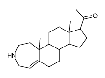 3-Aza-A-homo-pregnen-(4a)-on-(20) Structure