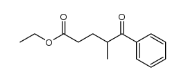 ethyl 4-benzoylvalerate Structure