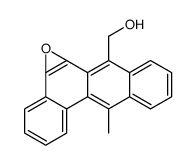 7-Hydroxymethyl-12-methylbenz(a)anthracene-5,6-oxide Structure