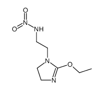 1H-Imidazole-1-ethanamine,2-ethoxy-4,5-dihydro-N-nitro-(9CI)结构式