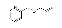 Pyridine,2-[(2-propenyloxy)methyl]-(9CI)结构式