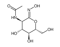 N-acetylglucosaminono-1,5-lactoneoxime结构式