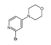 4-(2-溴吡啶-4-基)吗啉结构式