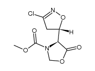 (αS,5S)-α-[(methoxycarbonyl)amino]-3-chloro-4,5-dihydro-5-isoxazoleacetic acid methylidene ester Structure