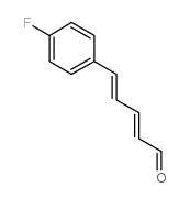 5-(4-fluorophenyl)penta-2,4-dienal结构式