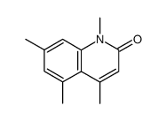 2(1H)-Quinolinone,1,4,5,7-tetramethyl-(9CI)结构式