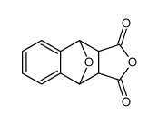 (3a-α,4-β,9-β,9a-α)-3a,4,9,9a-Tetrahydro-4,9-epoxynaphtho(2,3-c)furan-1,3-dione Structure