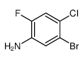 5-溴-4-氯-2-氟苯胺结构式