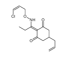 (Z)-Des(ethylthio)-5-(2-propenyl) Clethodim structure