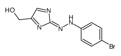 [2-[(4-bromophenyl)hydrazinylidene]imidazol-4-yl]methanol Structure