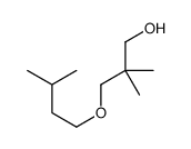 2,2-dimethyl-3-(3-methylbutoxy)propan-1-ol Structure