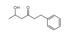 5-hydroxy-1-phenylhexan-3-one结构式