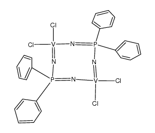 (vanadium(NPPh2N)Cl2)2 Structure