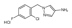 4-Amino-1-(2-chloro-4-fluorobenzyl)pyrazole Hydrochloride picture