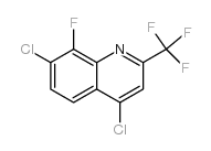 4,7-二氯-8-氟-2-(三氟甲基)喹啉图片