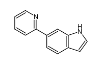 6-(2-pyridyl)indole Structure