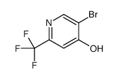 5-bromo-2-(trifluoromethyl)-1H-pyridin-4-one Structure