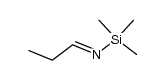 (E)-1,1,1-trimethyl-N-propylidenesilanamine结构式