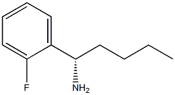 (1S)-1-(2-FLUOROPHENYL)PENTYLAMINE结构式