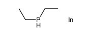 diethylphosphane,dimethylindium Structure