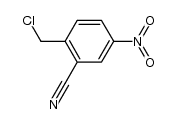 2-chloromethyl-5-nitro-benzonitrile结构式