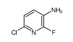 6-Chloro-2-fluoro-3-pyridinamine结构式