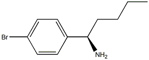 (1R)-1-(4-BROMOPHENYL)PENTYLAMINE结构式