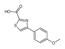 2-Thiazolecarboxylic acid,4-(4-methoxyphenyl)- Structure