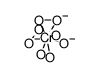 tetrakis(η(2)-peroxo)chromate(V)(3-)结构式