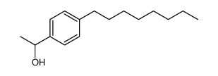 4-(1-hydroxyethyl)-1-octylbenzene Structure