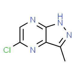 5-chloro-3-methyl-1H-pyrazolo[4,3-b]pyrazine结构式