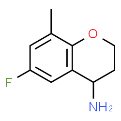 6-Fluoro-8-methylchroman-4-amine Structure