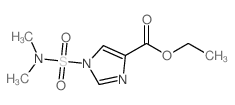 Ethyl 1-(N,N-dimethylsulfamoyl)-1H-imidazole-4-carboxylate Structure