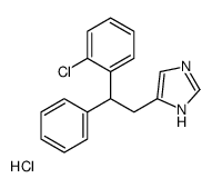 5-[2-(2-chlorophenyl)-2-phenylethyl]-1H-imidazole,hydrochloride Structure