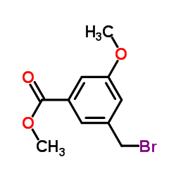Methyl 3-(bromomethyl)-5-methoxybenzoate structure