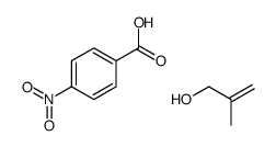 2-methylprop-2-en-1-ol,4-nitrobenzoic acid Structure