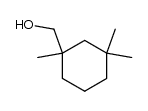 1,3,3-trimethyl-1-hydroxymethylcyclohexane Structure