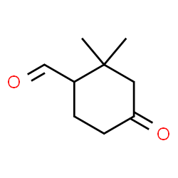 Cyclohexanecarboxaldehyde, 2,2-dimethyl-4-oxo- (9CI) picture