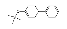 4-phenyl-1-trimethylsilyloxy-1-cyclohexene Structure