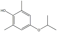 2,6-Dimethyl-4-isopropoxyphenol Structure