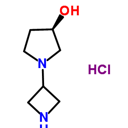 (R)-1-(Azetidin-3-yl)pyrrolidin-3-ol hydrochloride picture