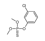 (3-chlorophenoxy)-dimethoxy-sulfanylidene-λ5-phosphane Structure